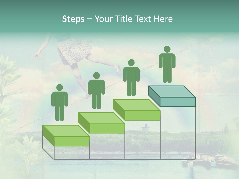 Moisture Cloudscape Clear PowerPoint Template