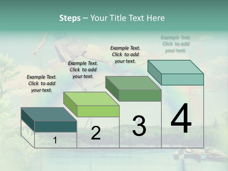 Moisture Cloudscape Clear PowerPoint Template