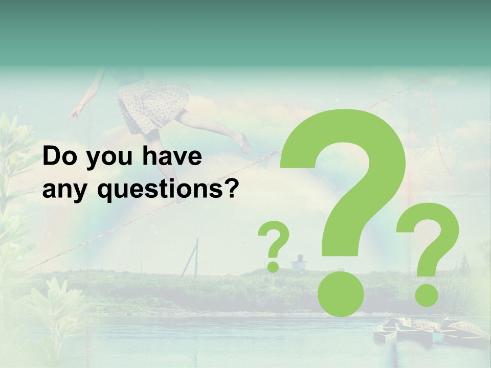 Moisture Cloudscape Clear PowerPoint Template