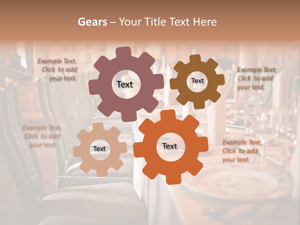 Plate Eat Dining PowerPoint Template