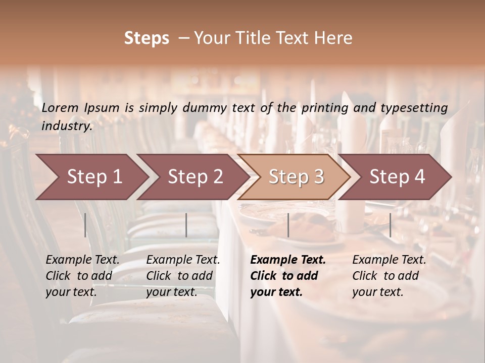 Plate Eat Dining PowerPoint Template