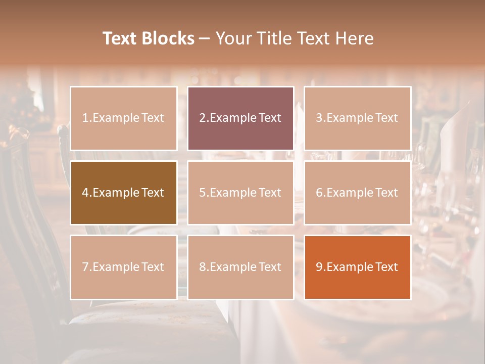 Plate Eat Dining PowerPoint Template
