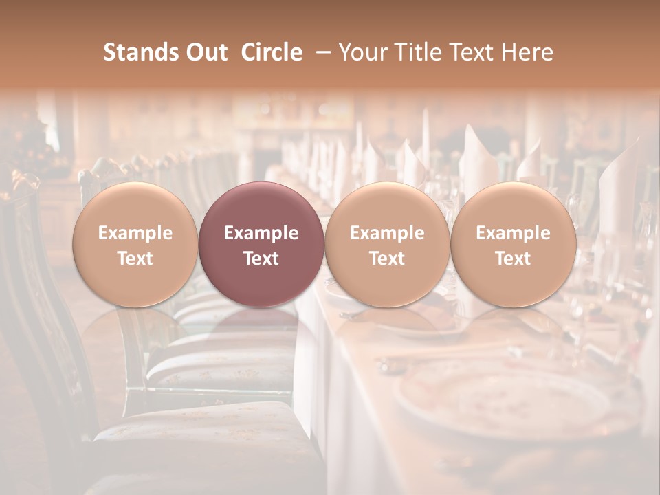 Plate Eat Dining PowerPoint Template