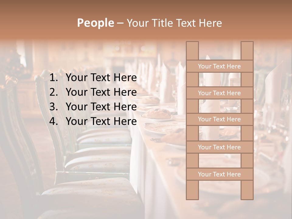 Plate Eat Dining PowerPoint Template