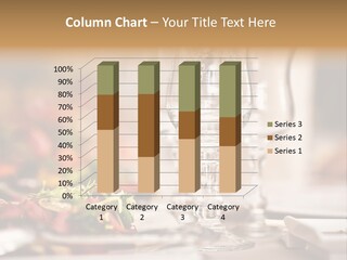 Tablecloth Bright Table PowerPoint Template