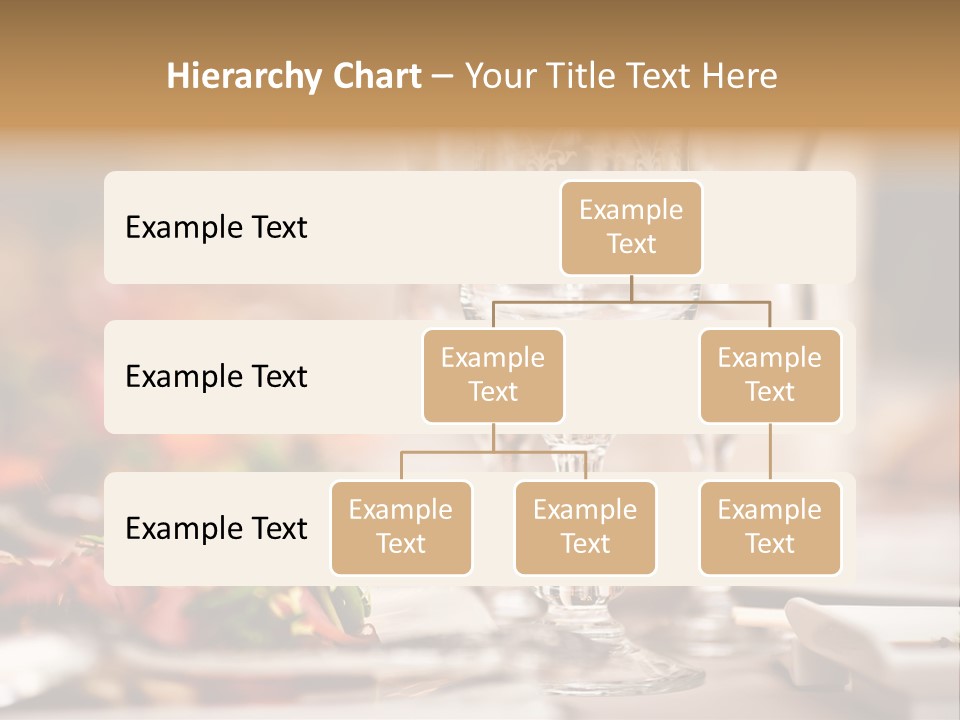 Tablecloth Bright Table PowerPoint Template