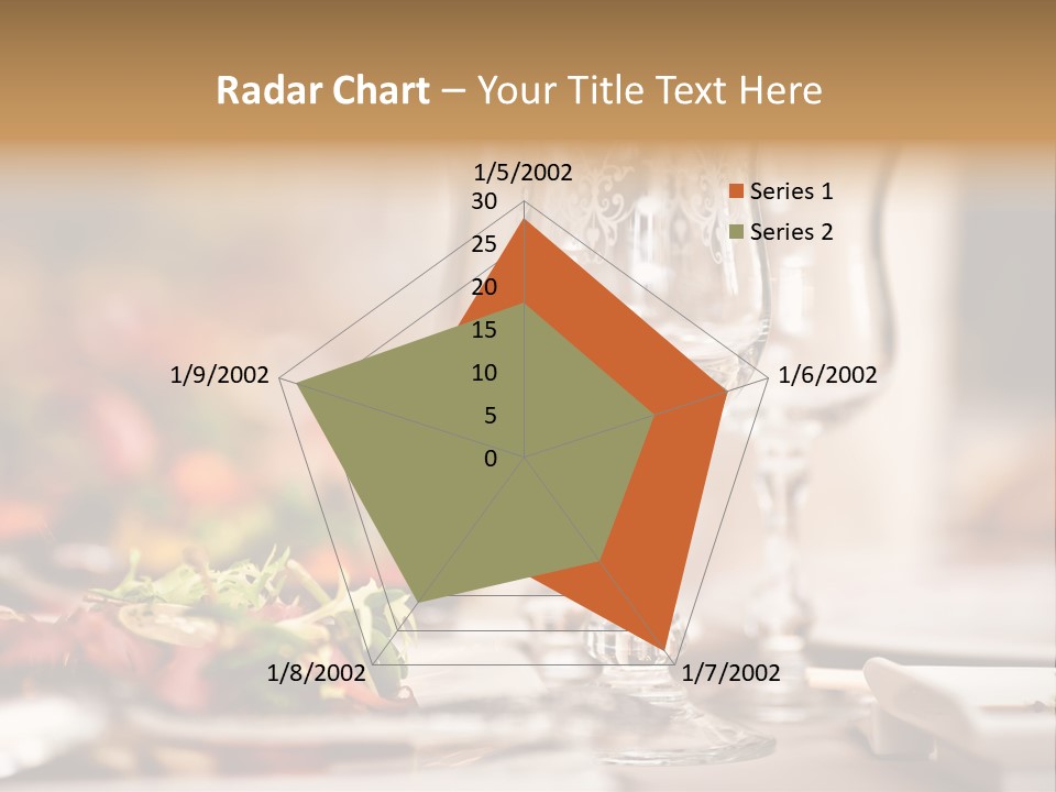 Tablecloth Bright Table PowerPoint Template