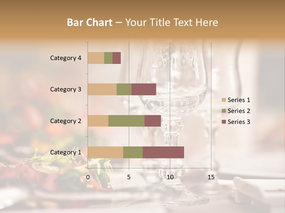 Tablecloth Bright Table PowerPoint Template