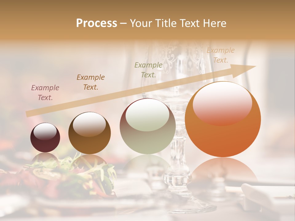 Tablecloth Bright Table PowerPoint Template