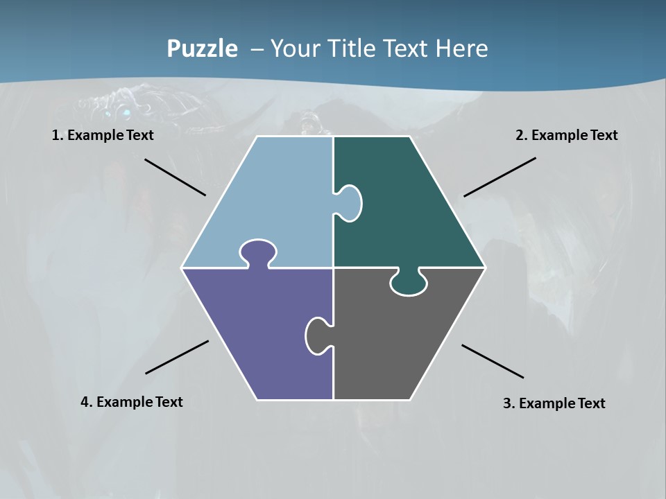 Dragon Tail Animal PowerPoint Template