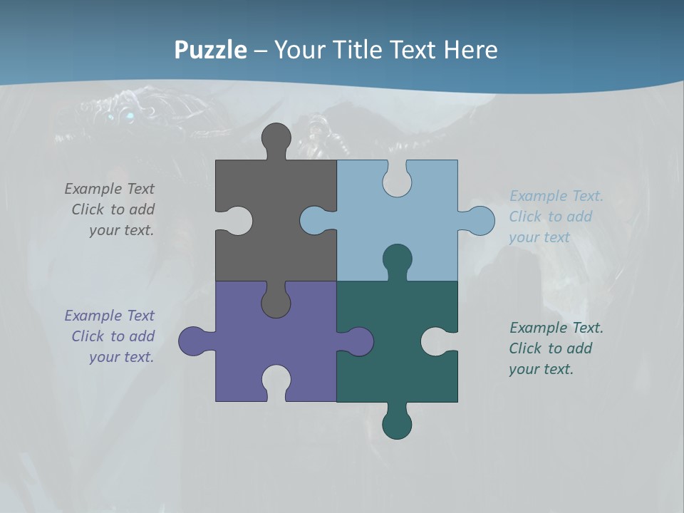 Dragon Tail Animal PowerPoint Template