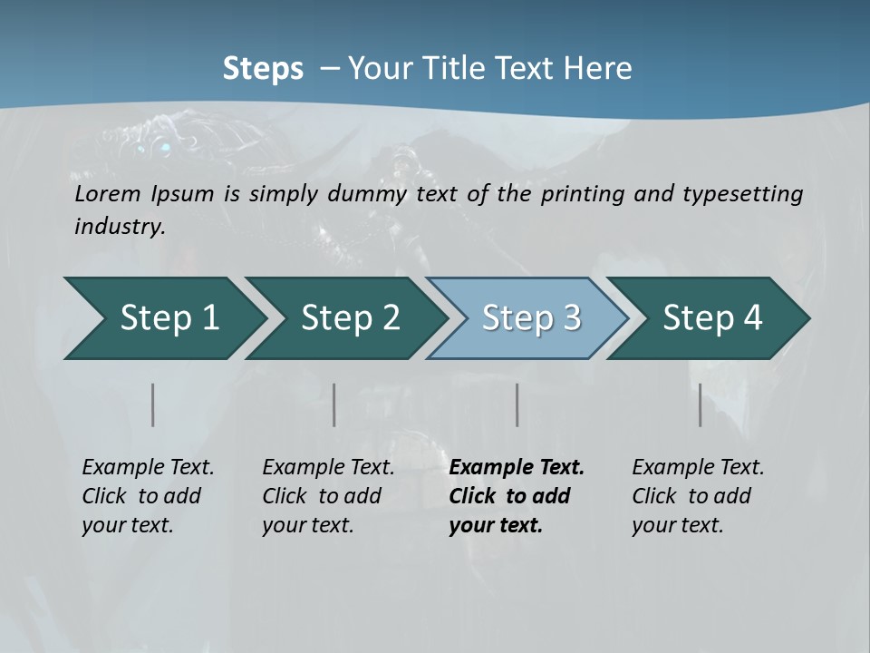 Dragon Tail Animal PowerPoint Template