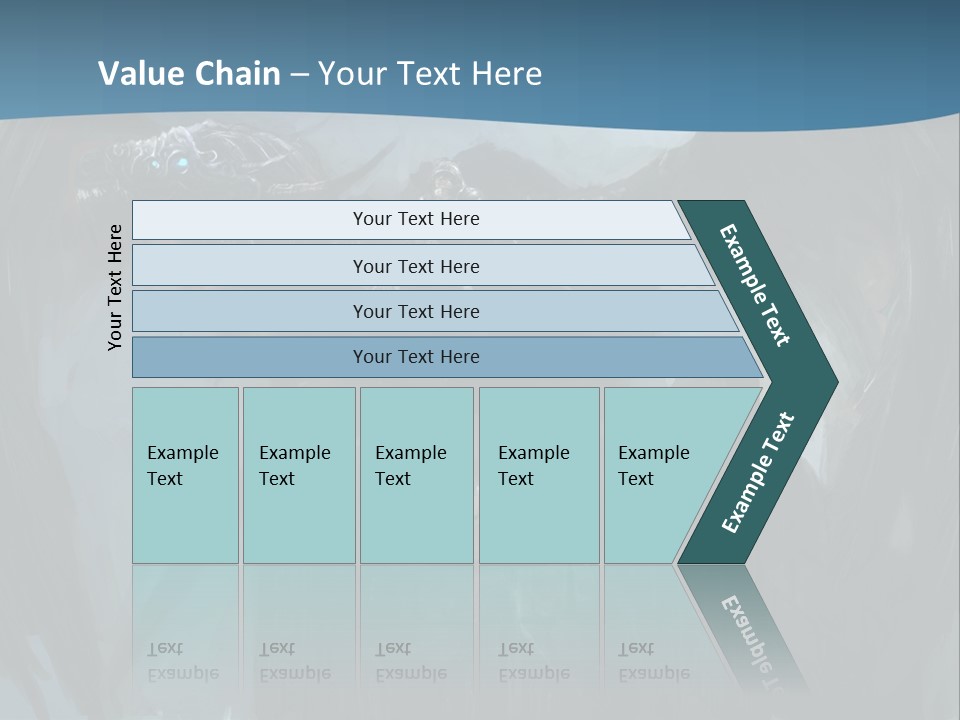 Dragon Tail Animal PowerPoint Template