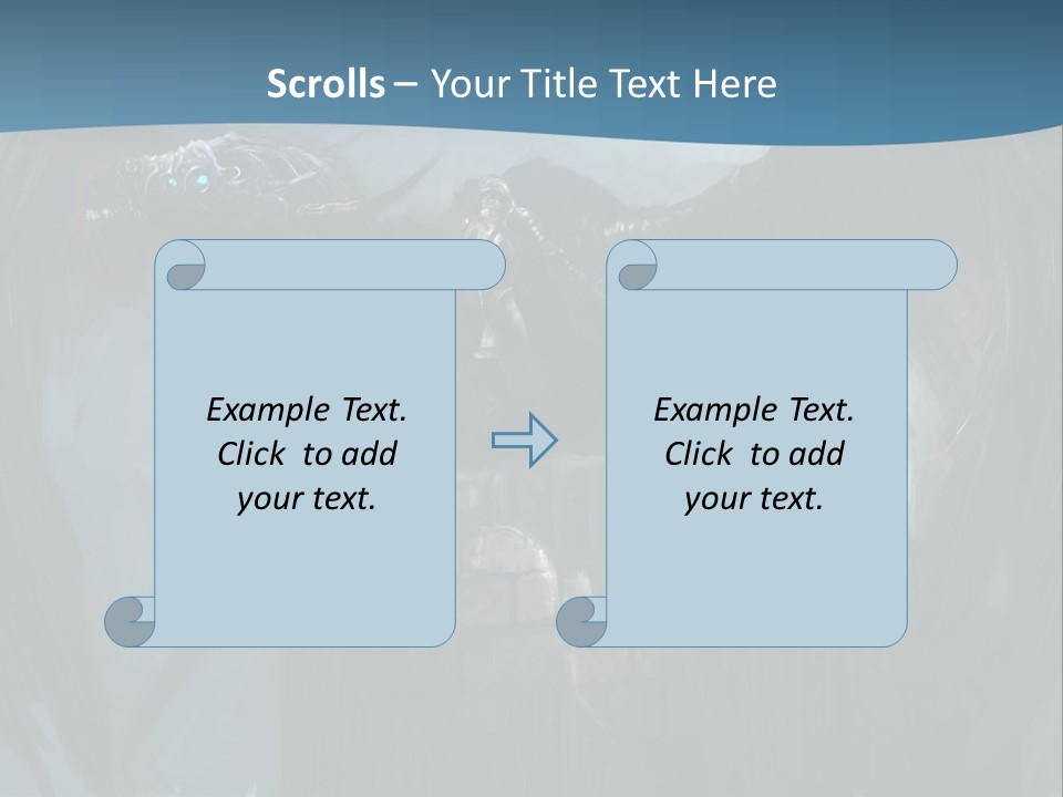 Dragon Tail Animal PowerPoint Template