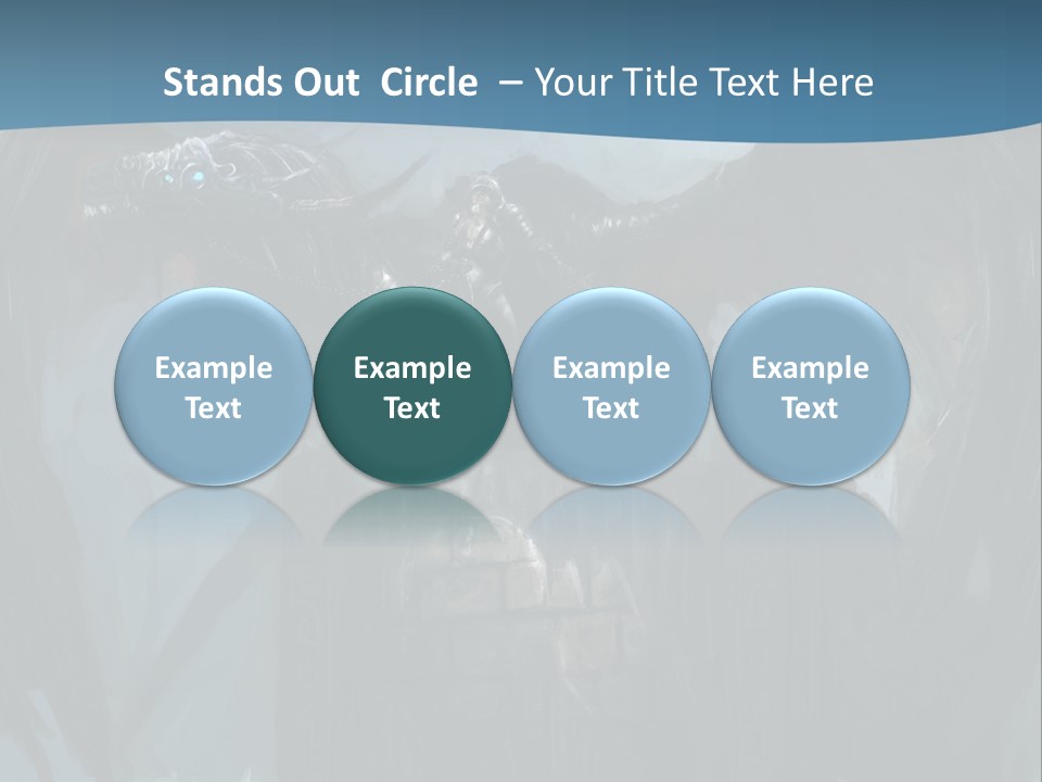 Dragon Tail Animal PowerPoint Template