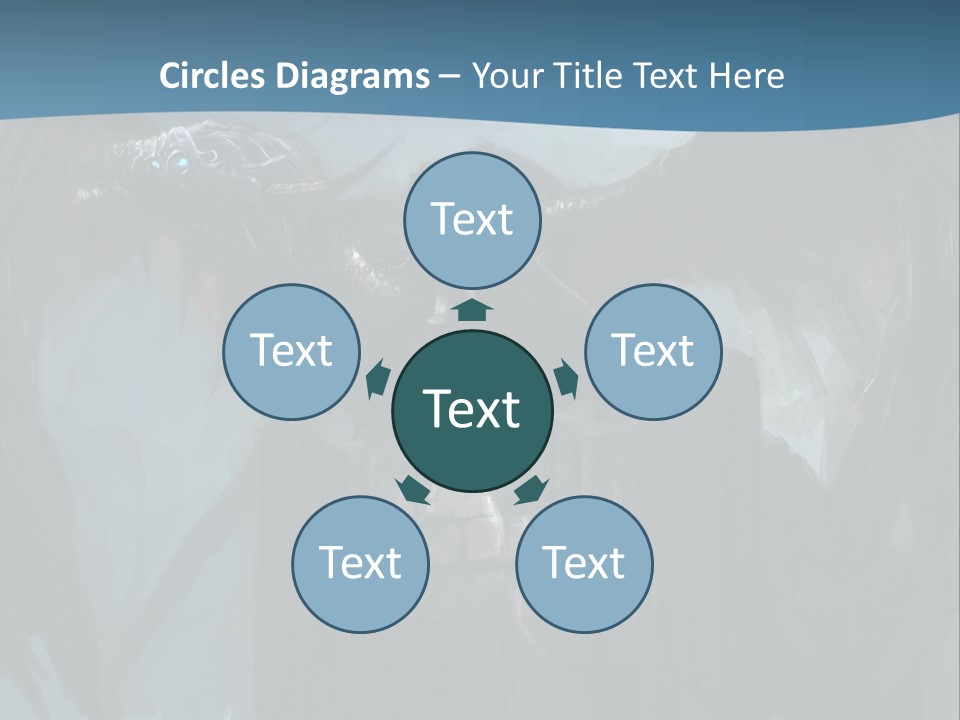 Dragon Tail Animal PowerPoint Template