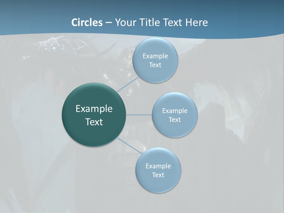 Dragon Tail Animal PowerPoint Template