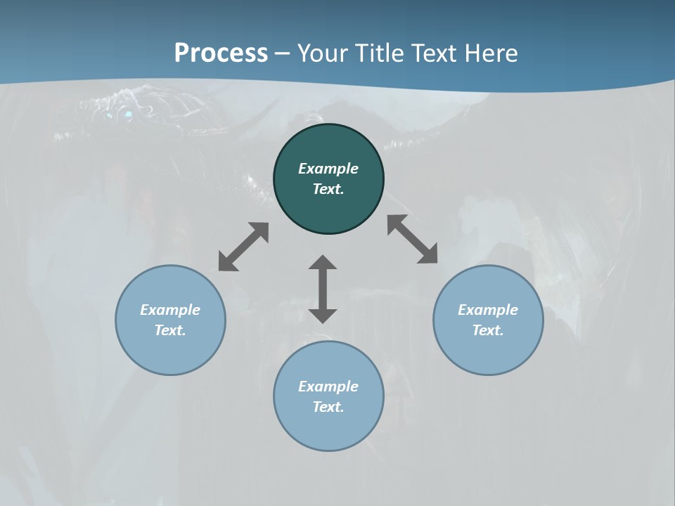 Dragon Tail Animal PowerPoint Template