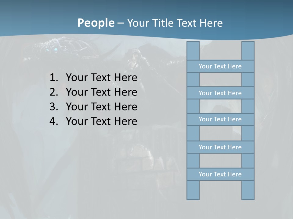 Dragon Tail Animal PowerPoint Template