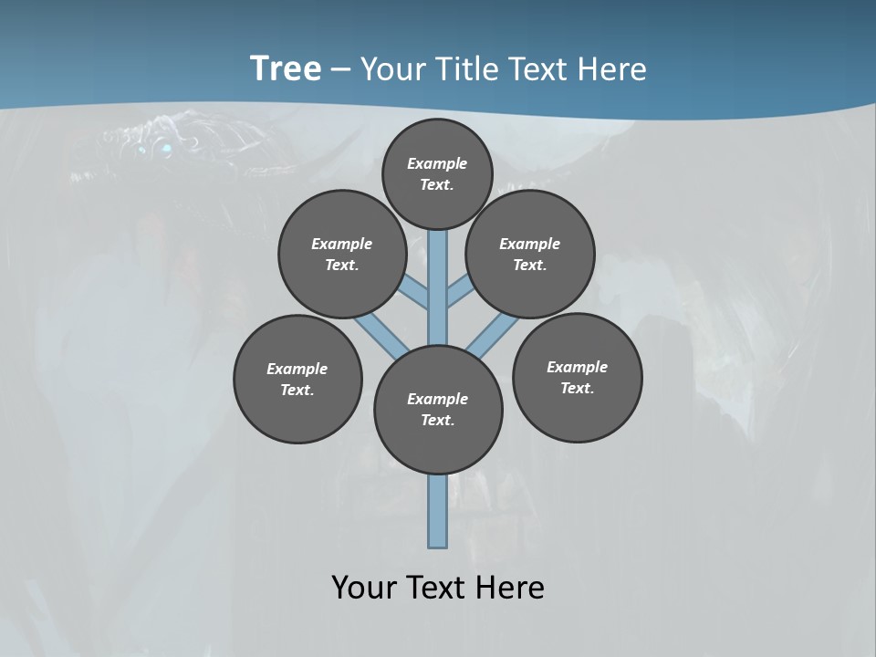 Dragon Tail Animal PowerPoint Template