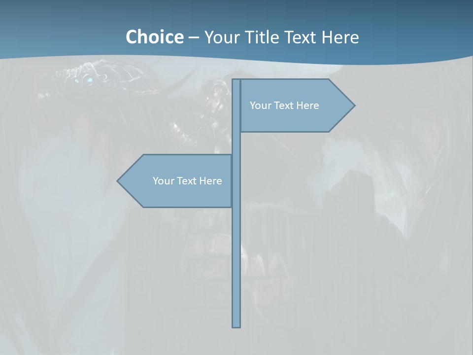 Dragon Tail Animal PowerPoint Template