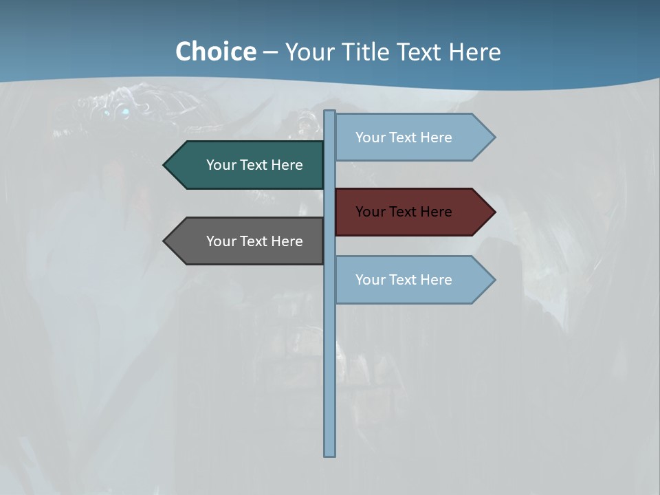 Dragon Tail Animal PowerPoint Template