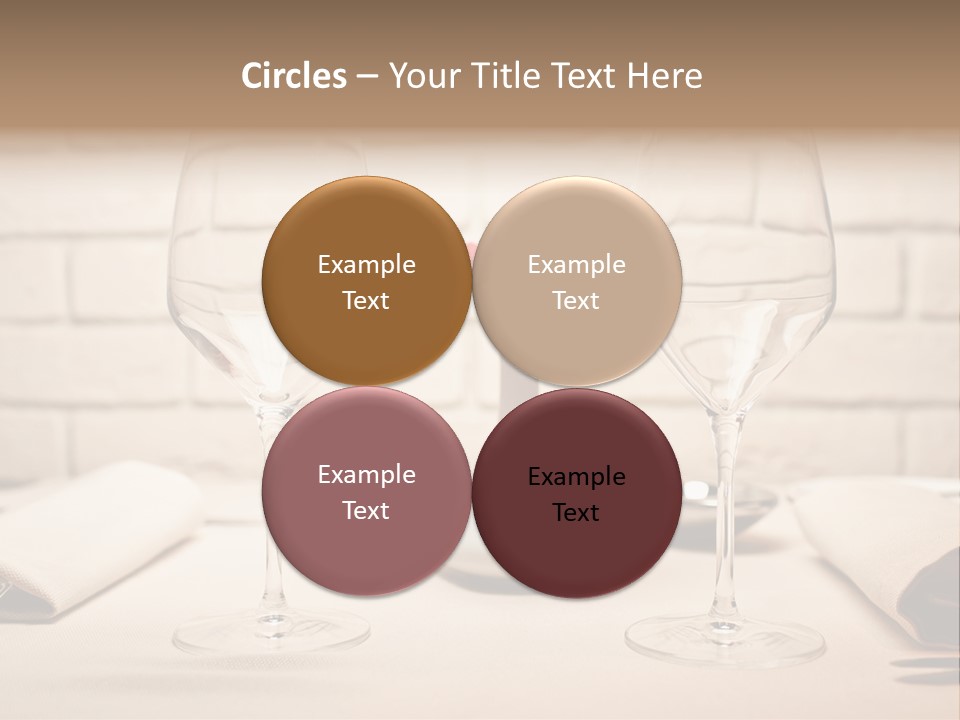 Drink Knife Food PowerPoint Template