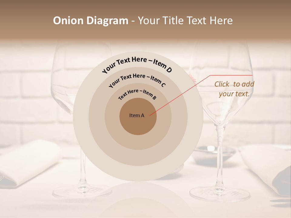 Drink Knife Food PowerPoint Template