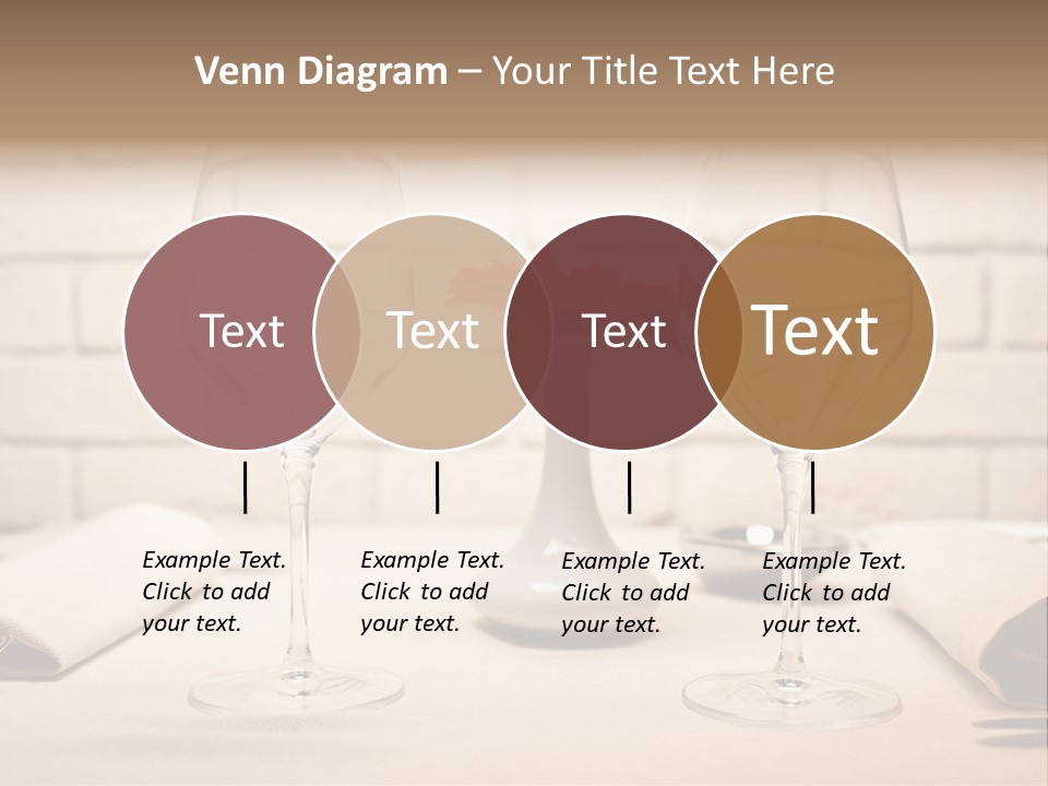 Drink Knife Food PowerPoint Template