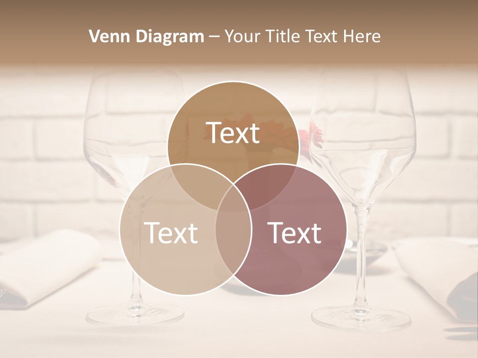 Drink Knife Food PowerPoint Template