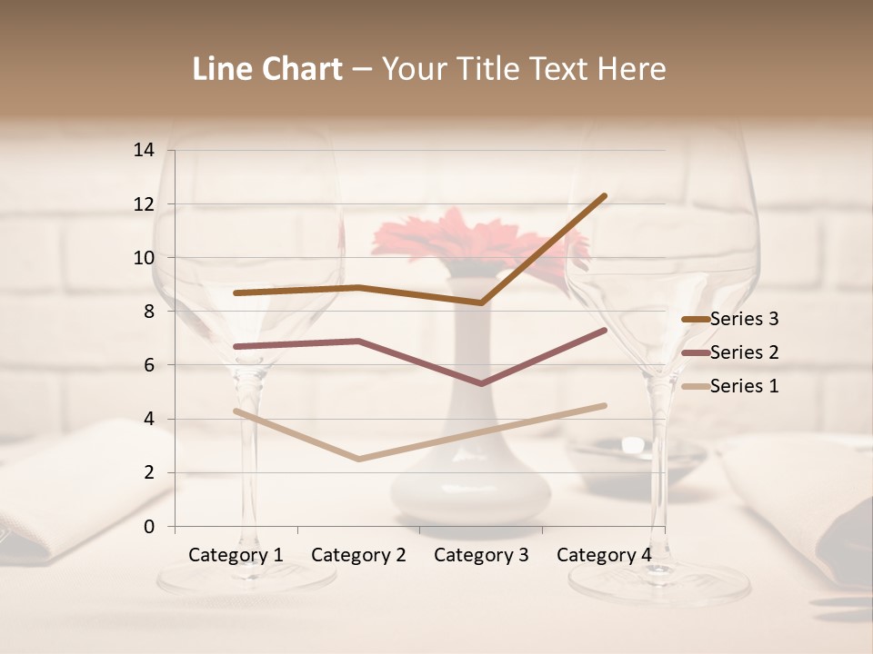 Drink Knife Food PowerPoint Template