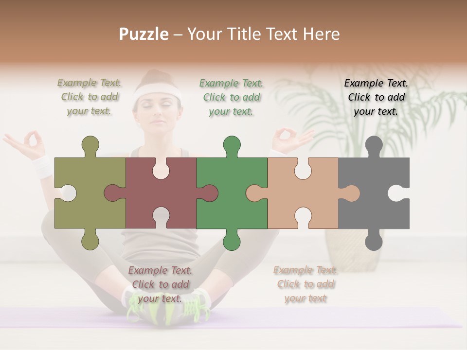 Training Workout Healthy PowerPoint Template