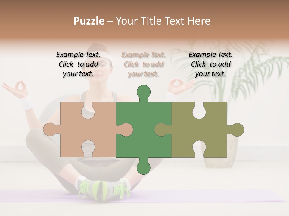Training Workout Healthy PowerPoint Template