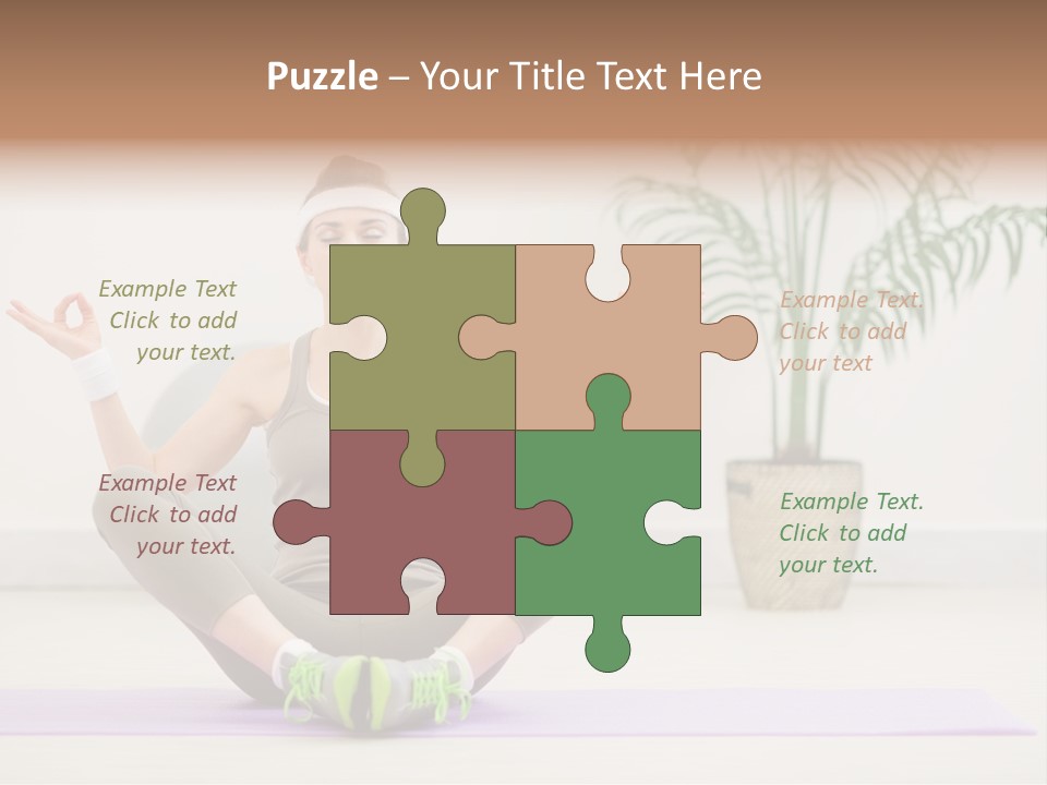 Training Workout Healthy PowerPoint Template