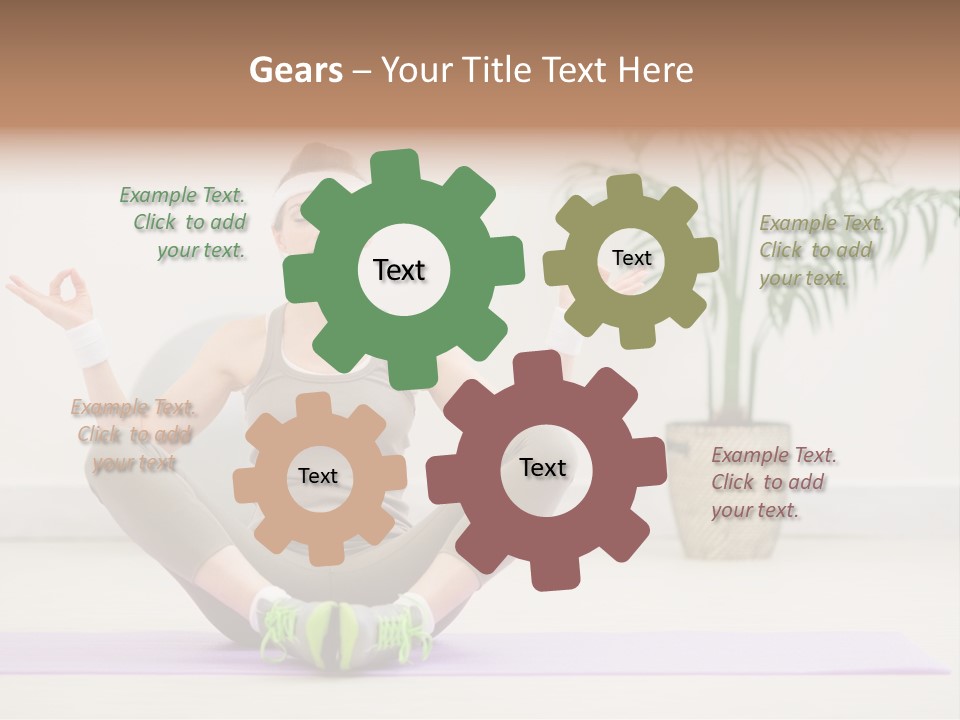 Training Workout Healthy PowerPoint Template