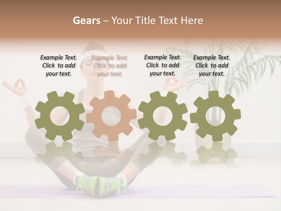 Training Workout Healthy PowerPoint Template