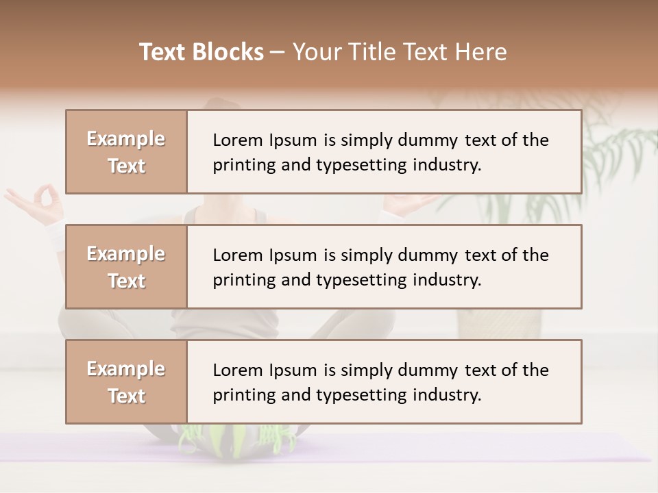 Training Workout Healthy PowerPoint Template