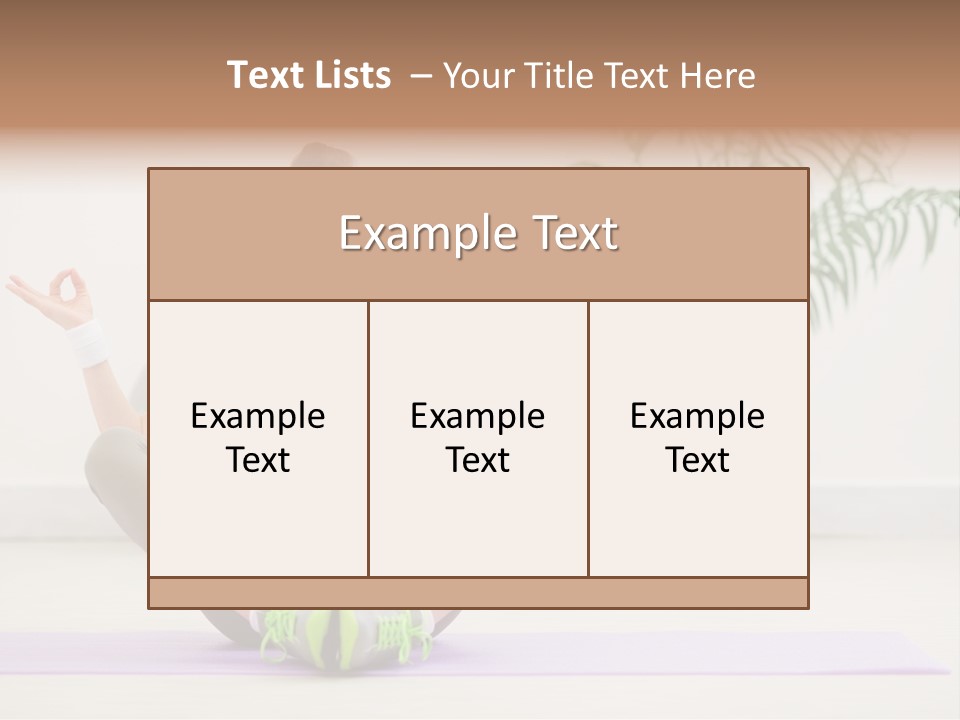 Training Workout Healthy PowerPoint Template