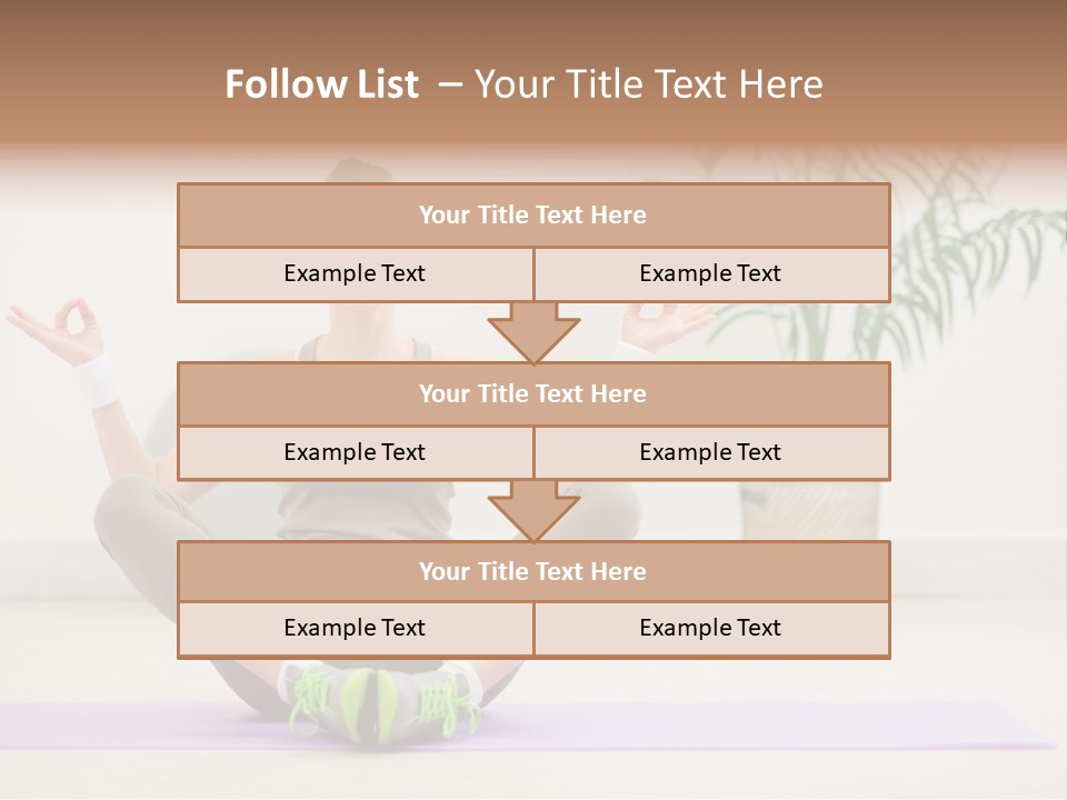 Training Workout Healthy PowerPoint Template