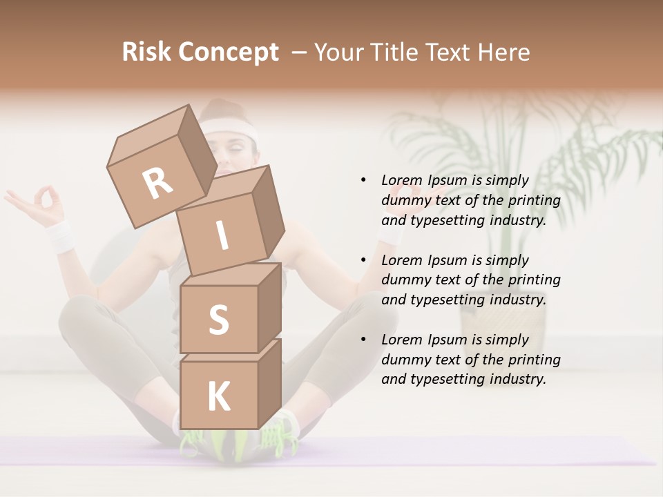 Training Workout Healthy PowerPoint Template