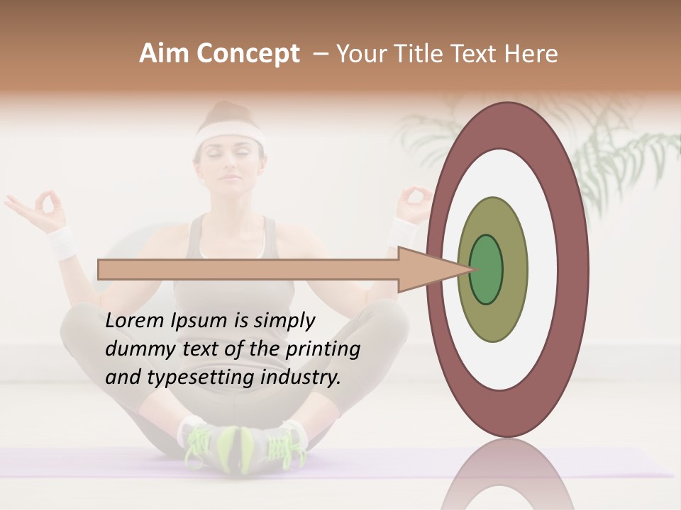 Training Workout Healthy PowerPoint Template