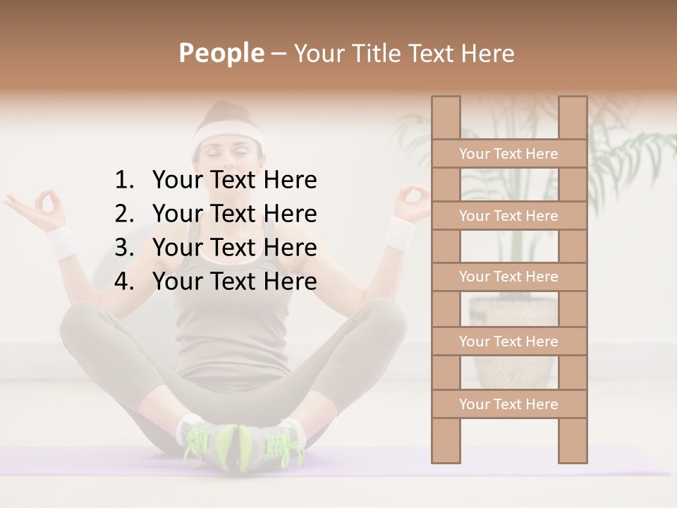 Training Workout Healthy PowerPoint Template