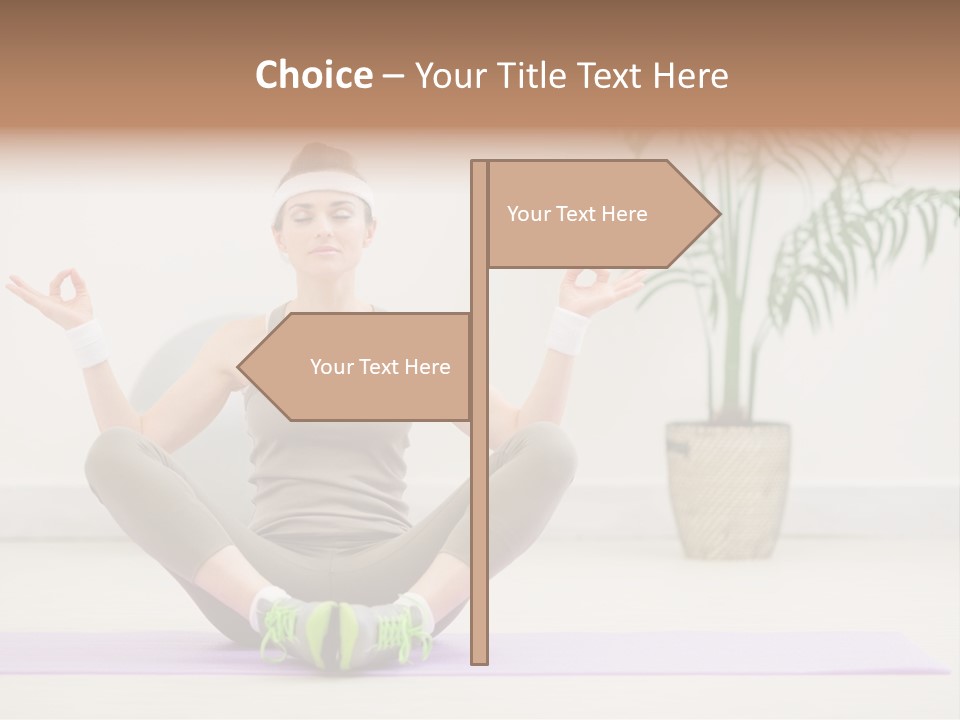 Training Workout Healthy PowerPoint Template