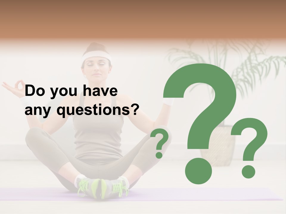 Training Workout Healthy PowerPoint Template