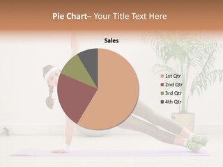 Domestic Gym Female PowerPoint Template