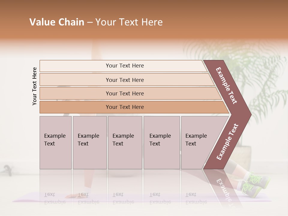 Domestic Gym Female PowerPoint Template