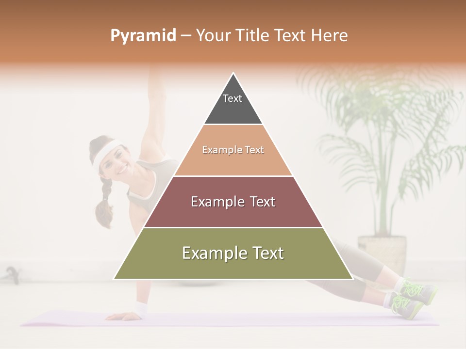 Domestic Gym Female PowerPoint Template