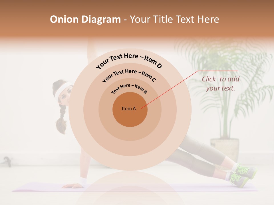 Domestic Gym Female PowerPoint Template