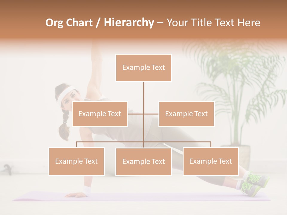 Domestic Gym Female PowerPoint Template