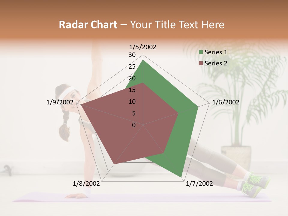 Domestic Gym Female PowerPoint Template